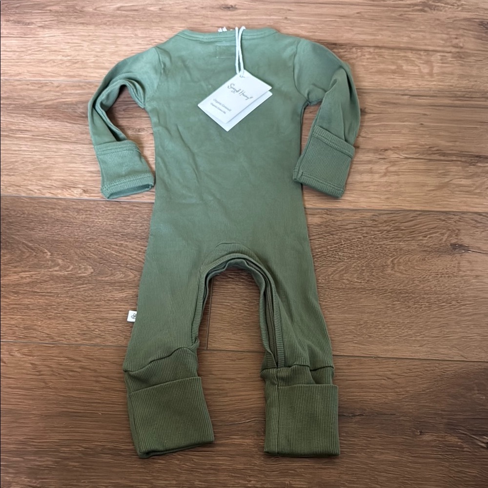 Green Snuggle Hunny Growsuit - Picture 3 of 3